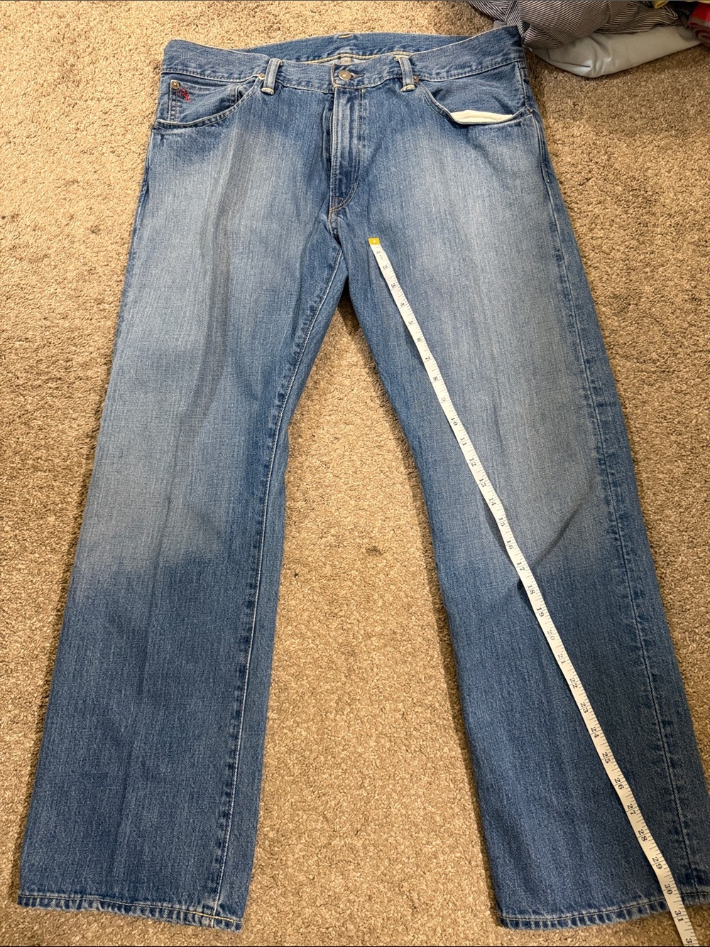 Polo by Ralph Lauren Men's Light Blue Straight Jeans